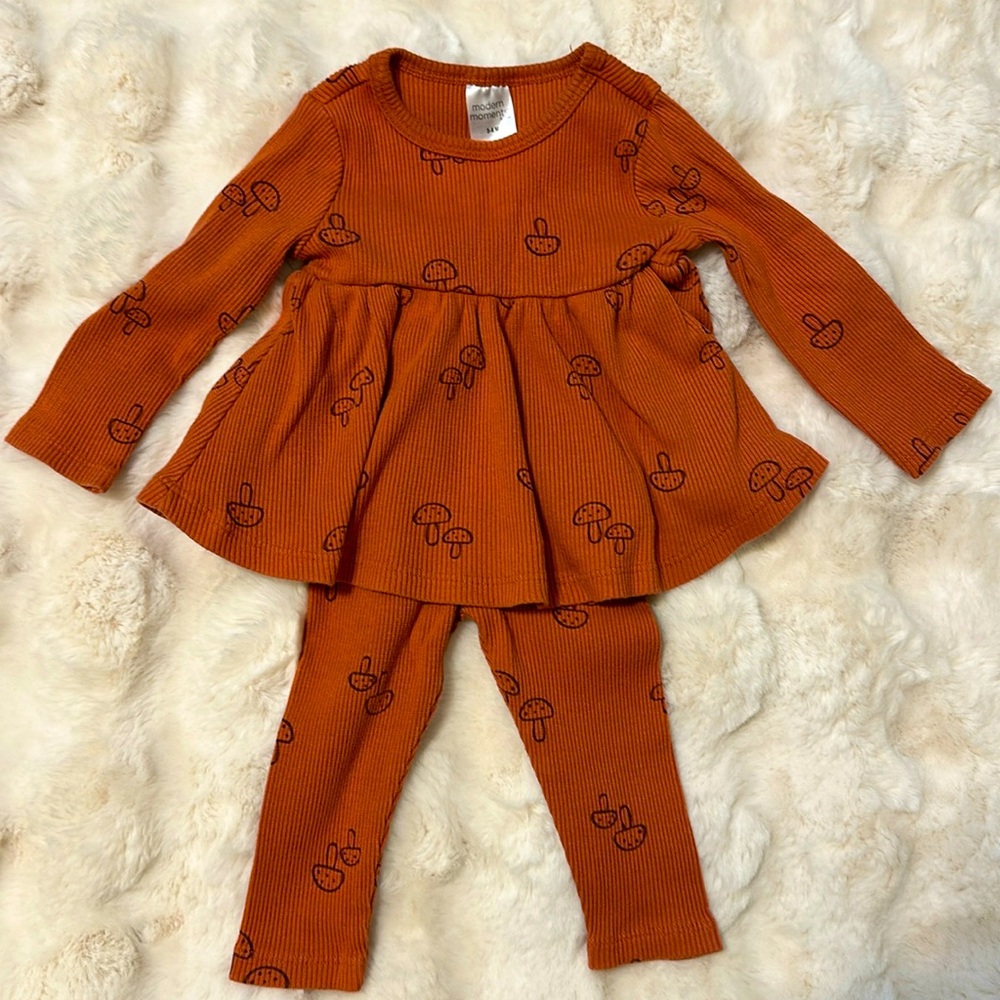 Modern Moments by Gerber Dress Set 3-6M